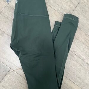 Lululemon Athletica Forest Green Align Leggings